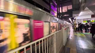 大阪環状線323系普通西九条・新今宮方面行き　　大阪到着！
