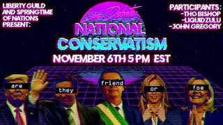 Debate with Tho Bishop! National Conservatism and Libertarianism: Friend or Foe?