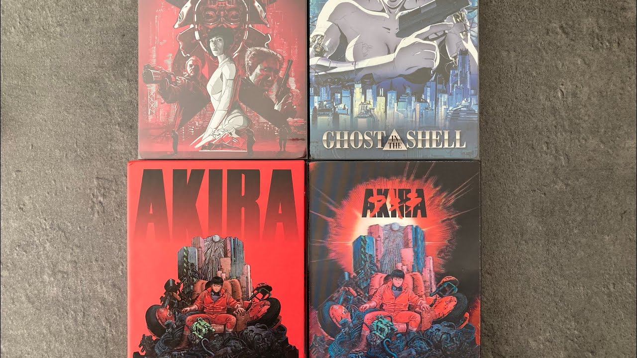 Askira Shell Akira KimchiDVD, Akira collector 4K et Ghost in the Shell steelbook ...