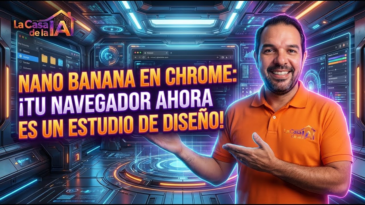 Noticia 28 de Enero. NANO BANANA EN CHROME: ¡TU NAVEGADOR AHORA ES UN ESTUDIO DE DISEÑO!