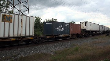 NS 20K With A Pair of Ex Conrail and EMD Engines With "Defect" At Bound Brook!
