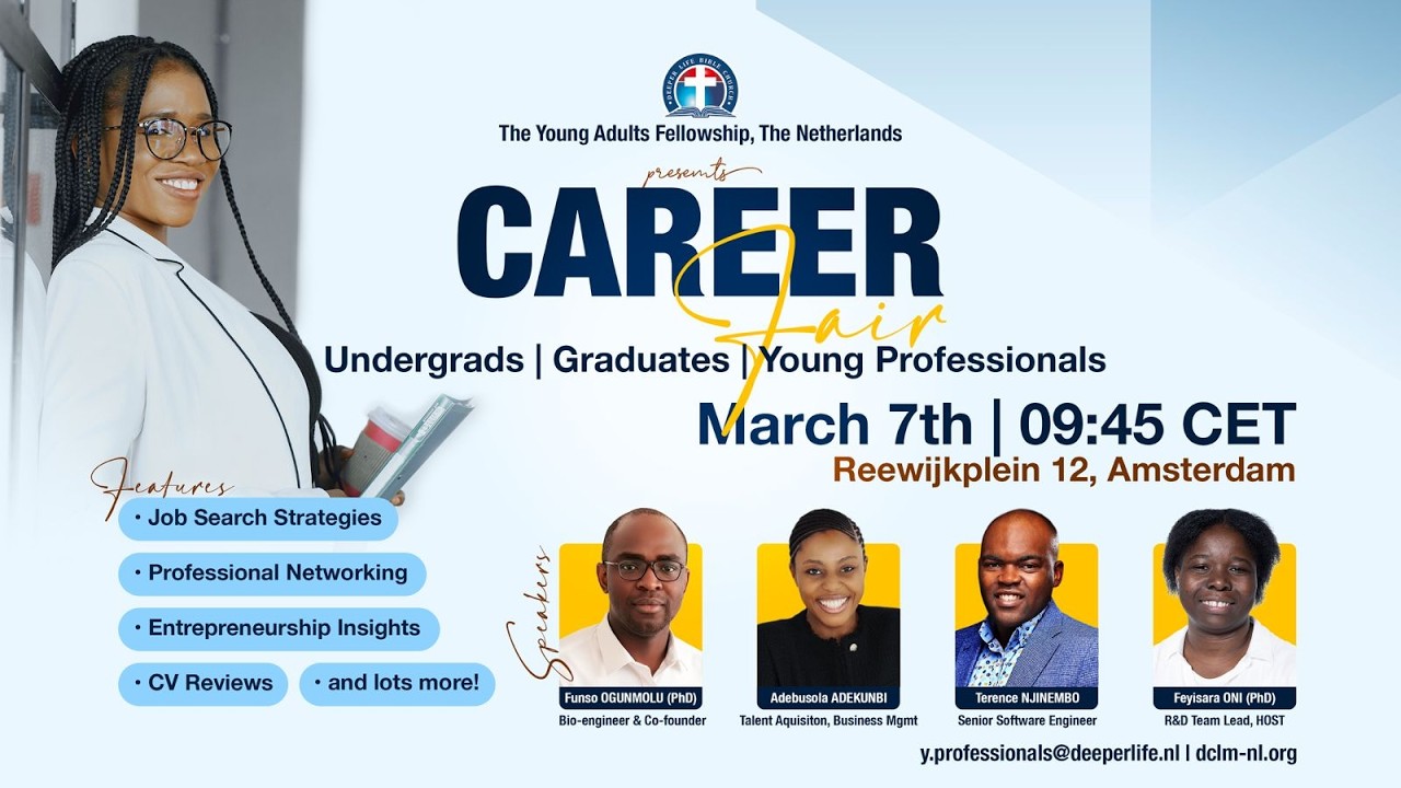 Career Fair || Young Adults' Fellowship || DCLM Netherlands
