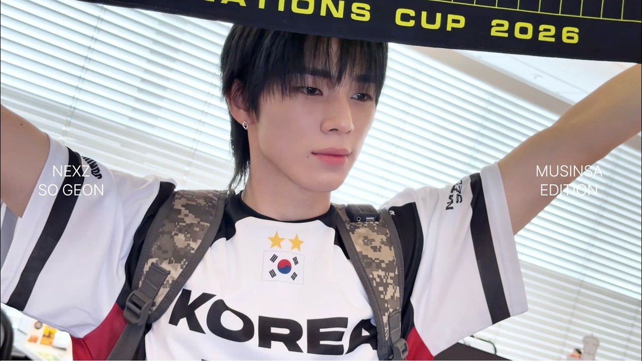 NEXZ SO GEON PNC 2026 × MUSINSA Official Edition Shooting Behind