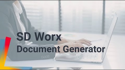 SD Worx Document Generator: Simplify Payroll and HR Document Management