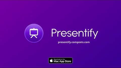 Presentify Mac App - Give better presentations (v1.0)