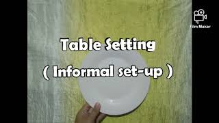 Basic Table Setting