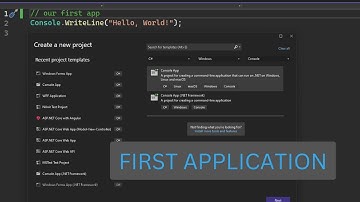 Jak napisać pierwszą aplikację [Szybka Lekcja C#]