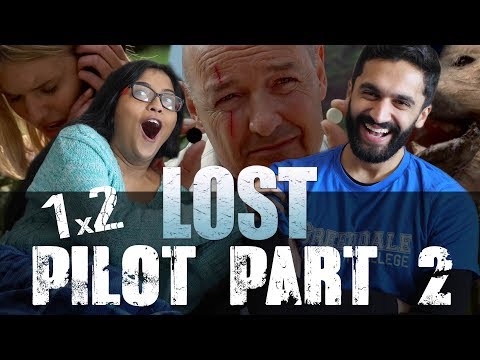 Lost - 1x2 Pilot, Part 2 - Nikki Reacts!