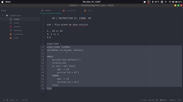 partie2 - algorithm #06 : example sur L