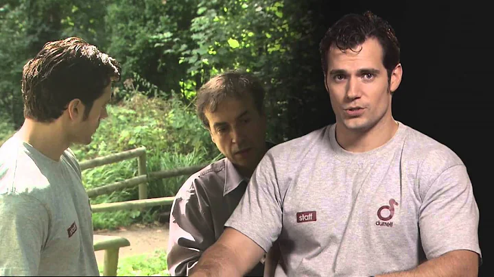 Henry Cavill at Durrell Wildlife Park