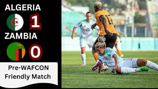 Zambia 0 Vs 1 Algeria - Highlights and Goals