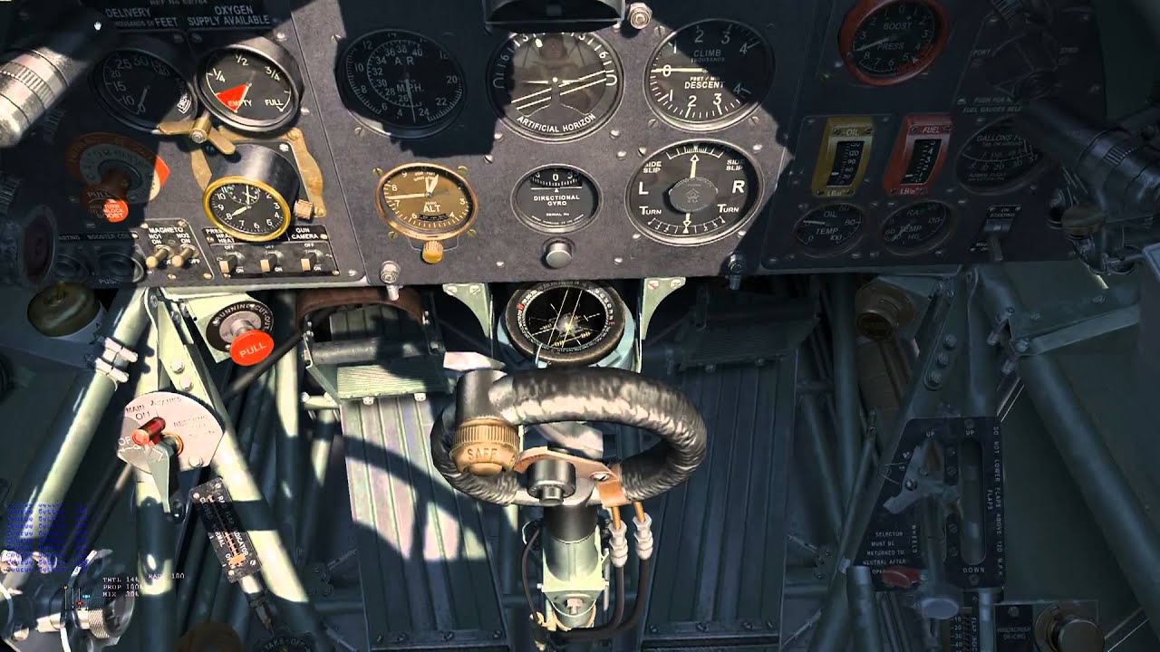 IL-2 Cliffs of Dover: Setting the Hurricane & Spitfire compass.