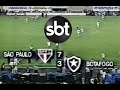 SBT Osmar de Oliveira | São Paulo 7 x 3 Botafogo Copa dos Campeões da Conmebol 1996 Juarez Soares