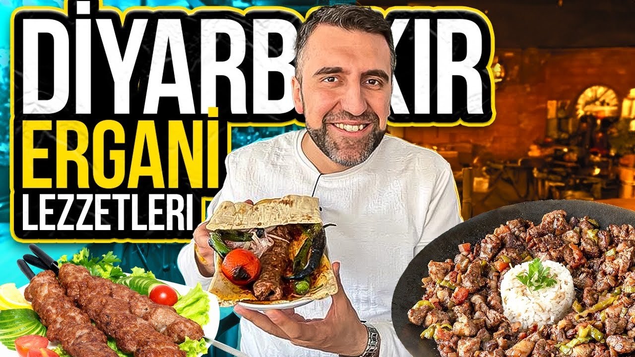 DİYARBAKIR ERGANİ’de 1 GÜNDE NE YENİR ? ERGANİ LEZZET REHBERİ !