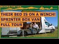 Sprinter VAN TOUR - Box Van - Incredible Design!