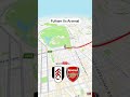 Fulham vs Arsenal ⚽ Premier League Match