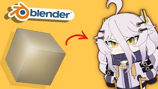 Making 3D VTuber Models & Animations in Blender @GuuchanCh