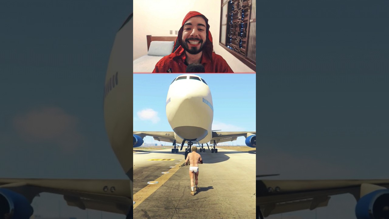 Se Um Avião Te Atingir Nos GTAs