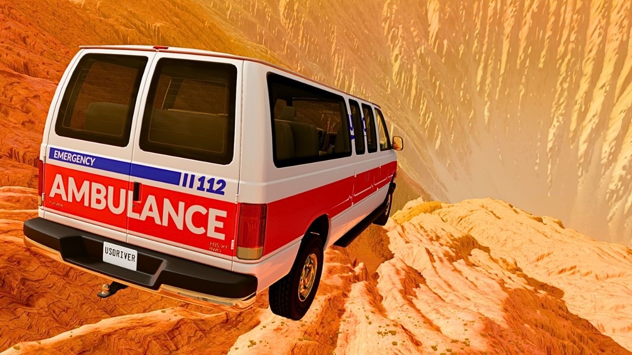 Cars vs Desert Crater #01 – BeamNG.Drive