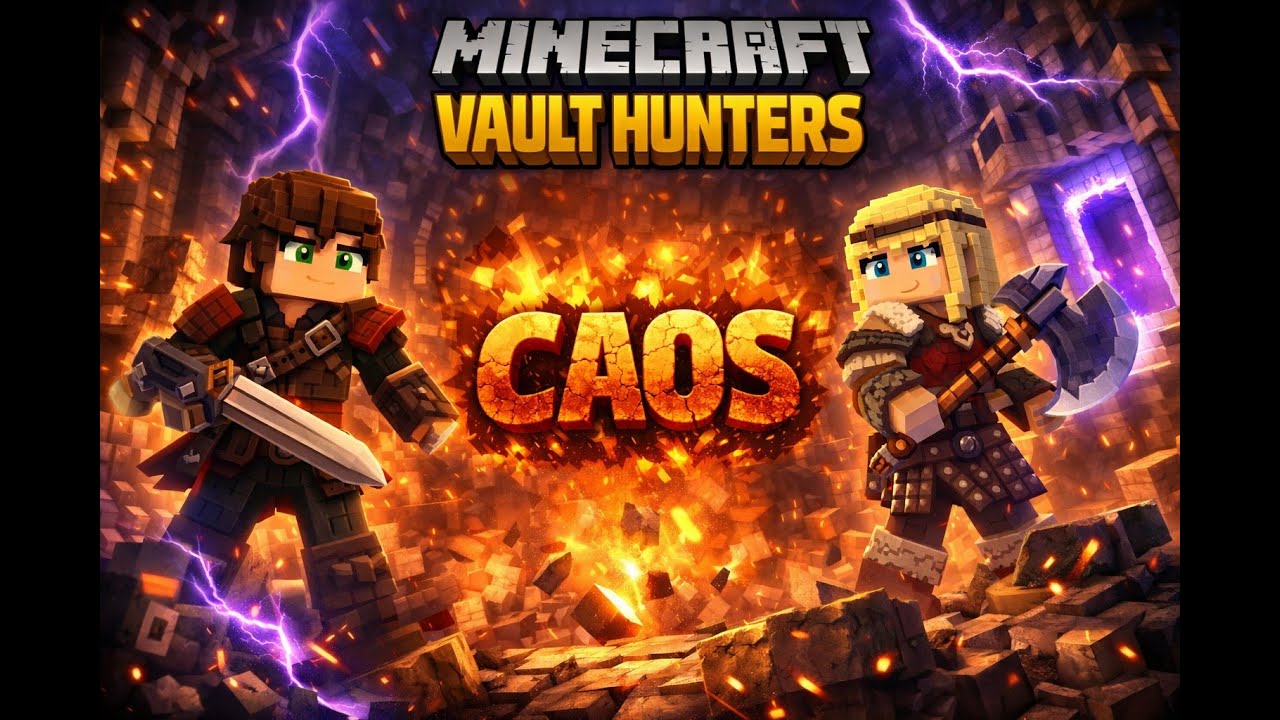 MINECRAFT VAULT HUNTERS CAOS EP2 iniciando nas vaults 