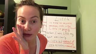 Small and Little. Difference between ‘small’ and ‘little’.Basic English Grammar.