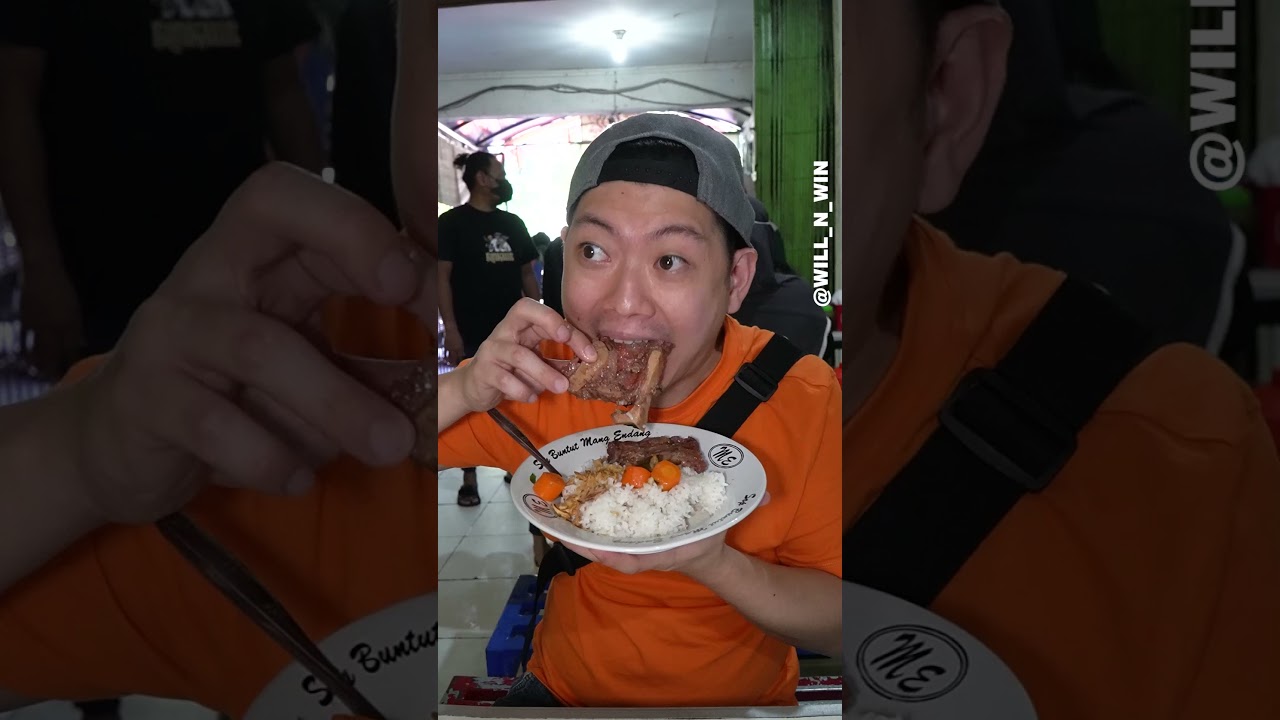 Sop Buntut Mang Endang - Indonesian Street Food