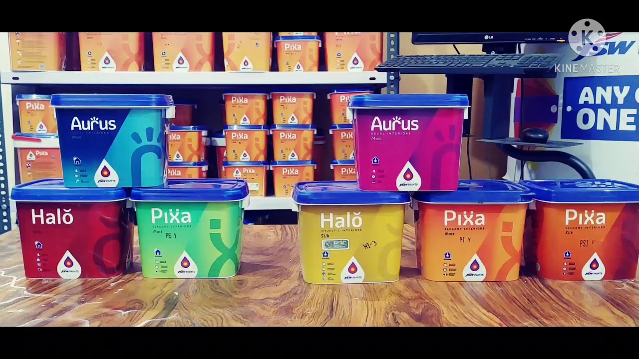 JSW Paints Interior , Exterior Colour Product Review.... YouTube