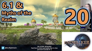 FFXIV - Endwalker - 6.1 Main Story Quests & Myths of the Realm (Part 20) (Stream 16/04/22)