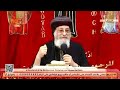 حكايات الشجرة المغروسة محاضرة قداسة البابا تواضروس الثاني الأربعاء 25 6 2025م حكايات الشجرة المغروسة محاضرة قداسة البابا تواضروس الثاني الأربعاء 25 6 2025م