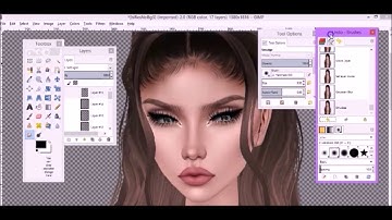IMVU - Speed Paint in GIMP