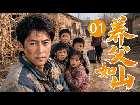【2026最新年代剧】养父如山 01 | 寡妇为改嫁享福遗弃四个孩子,男人 #靳东 独自收养终身未娶,半生艰辛终于苦尽甘来!
