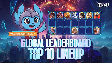 Global Leaderboard Top 10 Lineup Tutorial Week 1 | Magic Chess: Go Go