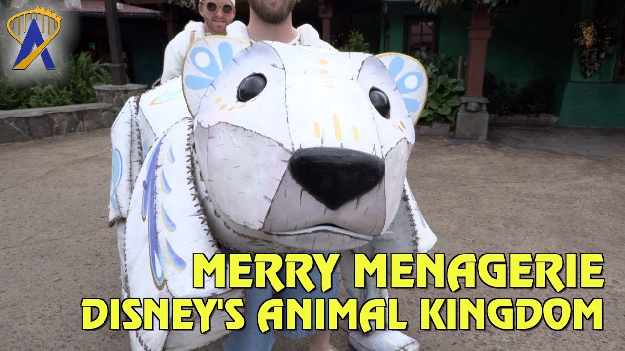 'Merry Menagerie' LifeSized Puppets at Disney's Animal Kingdom YouTube