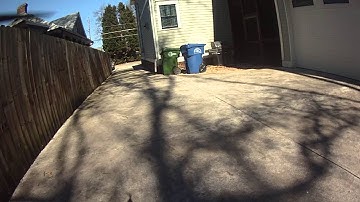 First flight of my 3d printed quadcopter