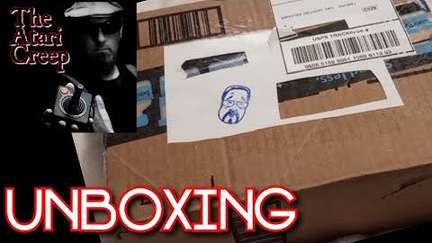 UNBOXING a package from Willie (Arcade USA) | The Atari Creep