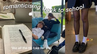 how to romanticise school *because tik tok is telling you to