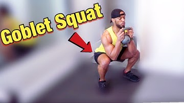 Do GOBLET SQUATS To Burn Leg Fat and Increase Thigh Strength FAST!