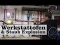 Mein Werkstattofen & Die Staubexplosion, 35 KW Holzkessel