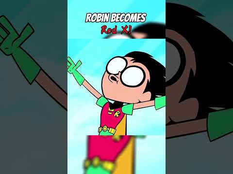 Robin Becomes Red X Teentitans Teentitansgo Cartoon Funny 
