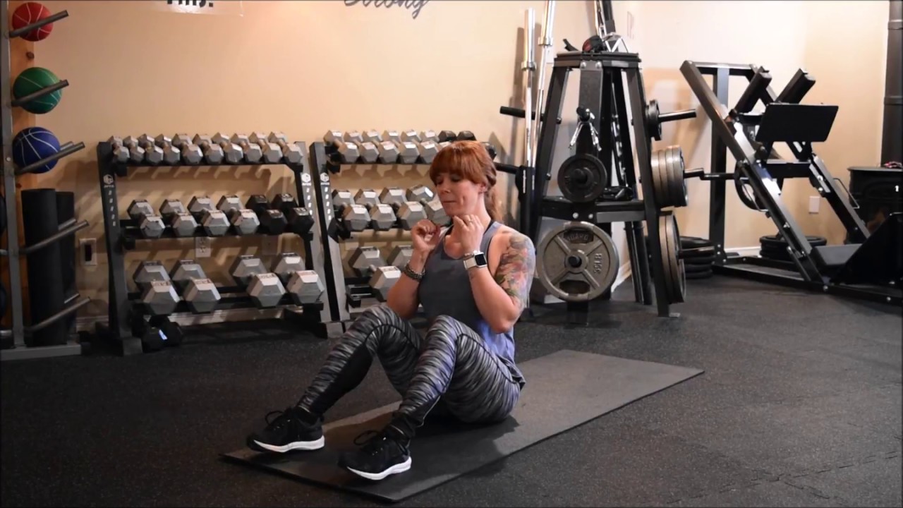 Full Sit Up Cross Body Punch YouTube