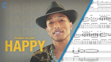 Violin - Happy - Pharrell - Sheet Music, Chords, & Vocals