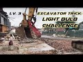 AMAZING Excavator Light bulb trick! **Difficult**