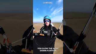 Steady brake pressure? BAD advice for paragliding! #shorts screenshot 5