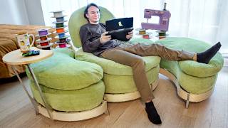 Download Lagu I built my own modular couch... bc that's a thing you can just do ig MP3