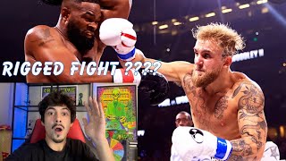 Jake Paul vs Tyron Woodley Fight 2 !!!!! React To Knockout Round 6 !!!!