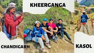 VLOG- Chandigarh to Kasol, Tosh, Kheerganga | KASOL VLOG | KHEERGANGA VLOG | #Vlog @CrafterAditi