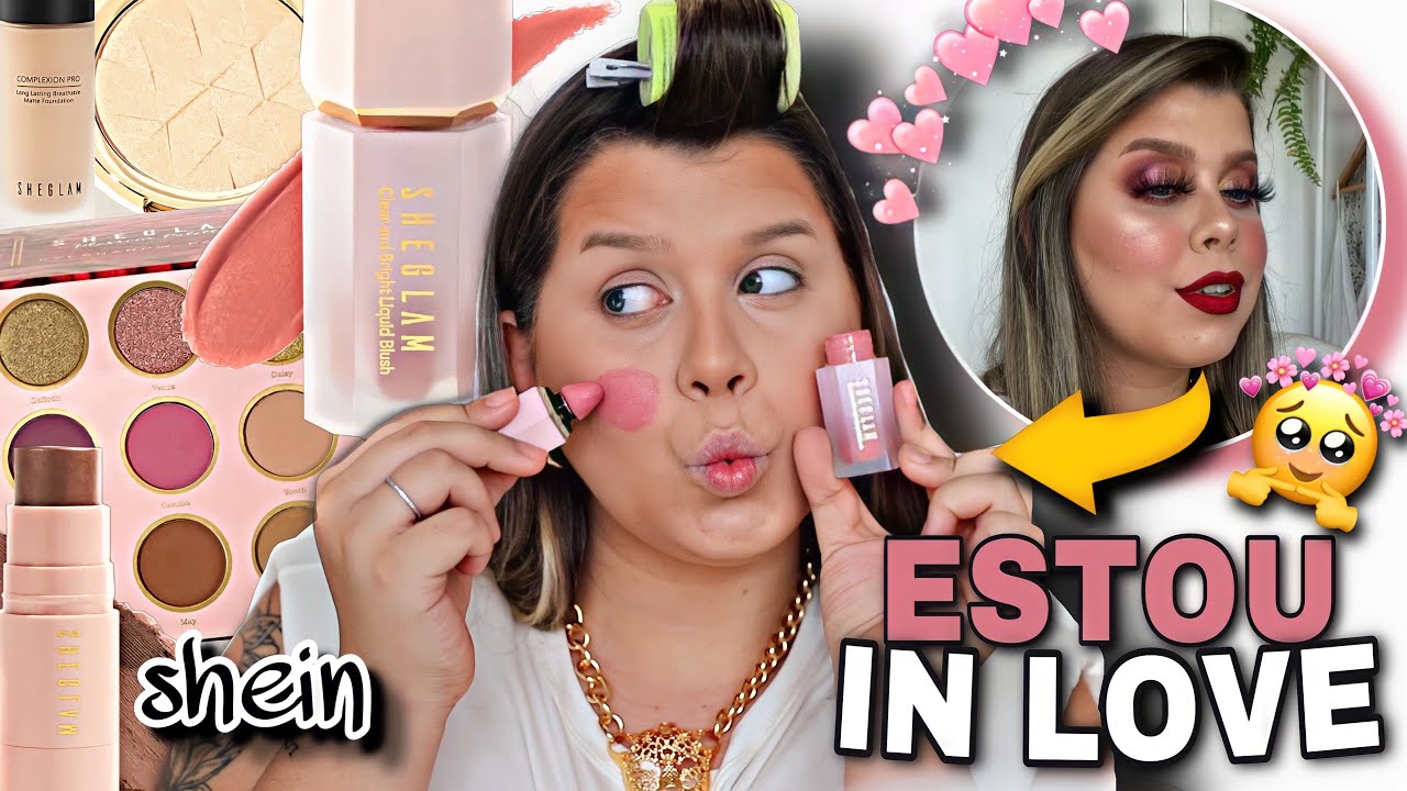 Testei as *MAKES CHIQUES* da *SHEIN* || DEU BOM?😳