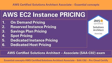 EC2 Pricing Tutorial - Compute Services for AWS Solution Architect Associate exam