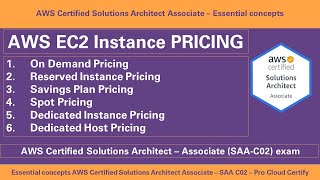 EC2 Pricing Tutorial - Compute Services for AWS Solution Architect Associate exam