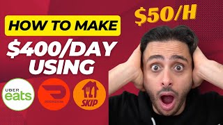 How To Make 400 A Day With Uber Eats And Doordash At The Same Time (what no food driver knows) by Ali Yassine 353 views 5 months ago 8 minutes, 7 seconds